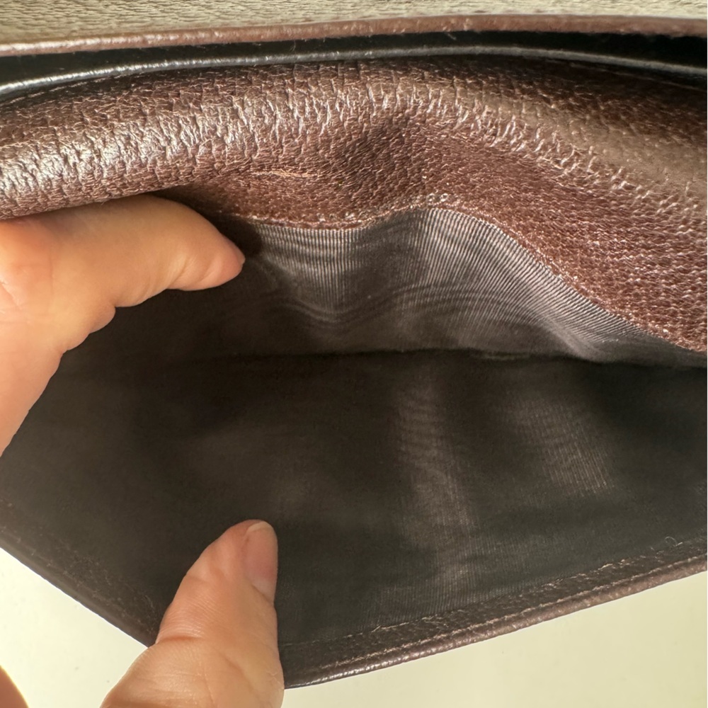 Gucci Vintage GG Monogram Canvas and Leather Continental Wallet - Picture 13 of 15